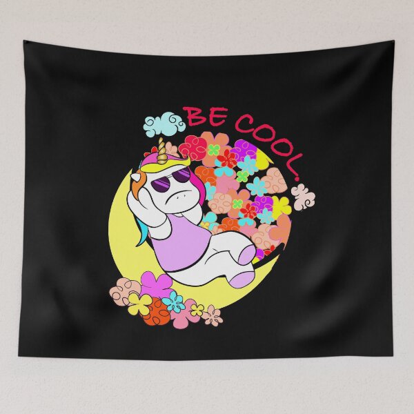 Item preview, Cool Unicorn Gift On The Moon Be Cool designed and sold by AxzoGerman.