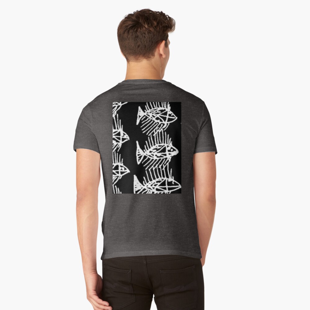 Item preview, V-Neck T-Shirt designed and sold by ntartworks.