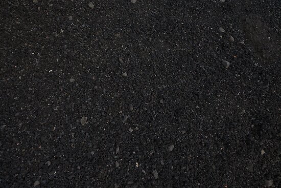 black gravel
