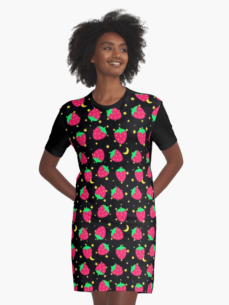 strawberry shirt and dress