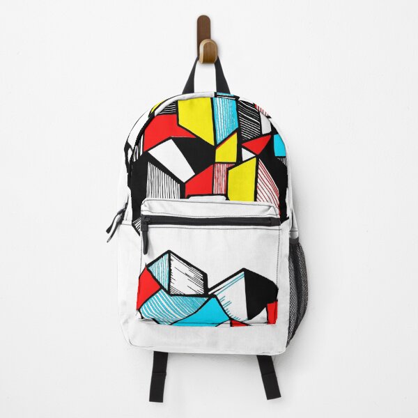 Item preview, Geometric City futuristic abstract cool designed and sold by Carolina Salazar.