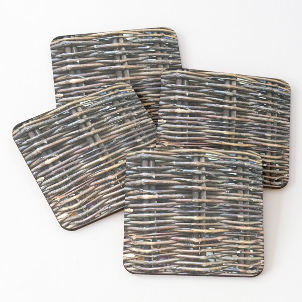 Item preview, Wood woven wicker pattern  designed and sold by timg58.