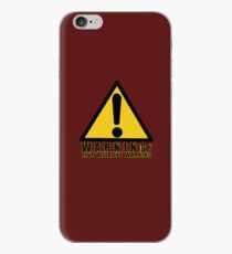 Warning iPhone Case