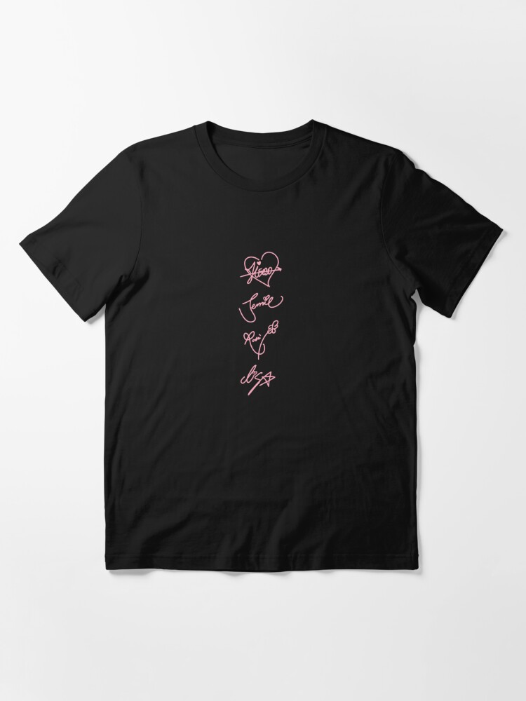 BLACKPINK SIGNATURES" T-shirt by velvetmoonlab |
