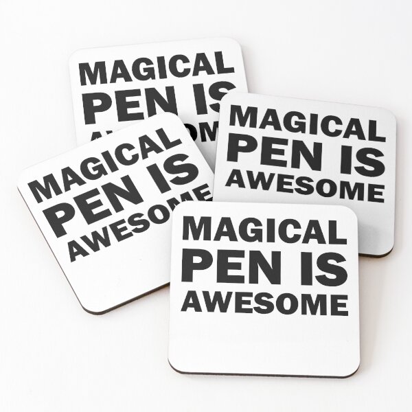 Item preview, My magical PEN IS AWESOME designed and sold by TheMattDesigns.