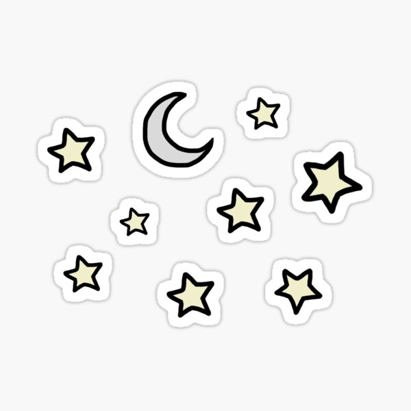 Sullivans Metal Star Stickers, Silver/Black/White – Lincraft