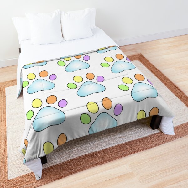 paw print comforter set