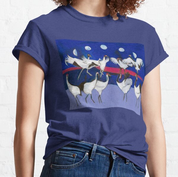 Nine Dancing Cranes Classic T-Shirt