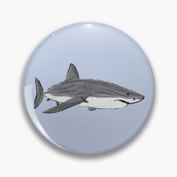 Item preview, Artwork of a Great White Shark I designed and sold by JD's Shop.