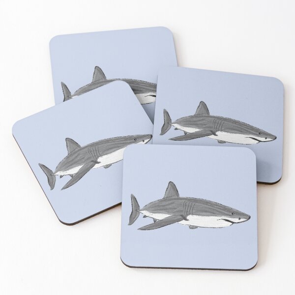 Item preview, Artwork of a Great White Shark I designed and sold by JD's Shop.