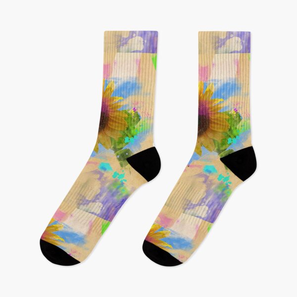 Item preview, Sunflower Painting Watercolor Effect designed and sold by Nobiya.