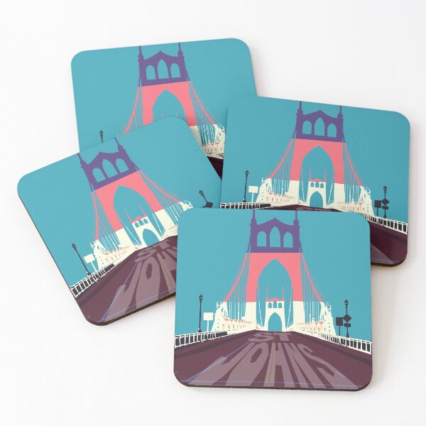 Item preview, St Johns Bridge, Portland, Oregon designed and sold by Billy Talbert Digital Designs.