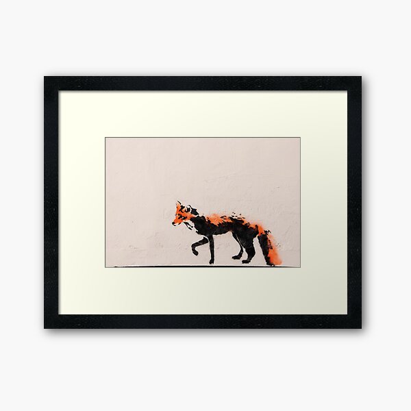Fox Framed Art Print