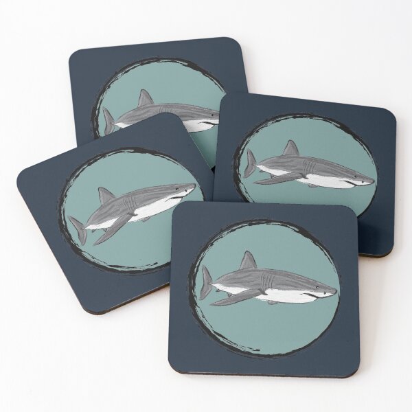 Item preview, Artwork of a Great White Shark II designed and sold by JD's Shop.