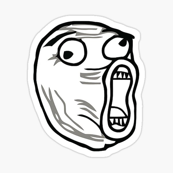 Troll Face Sus Sticker - Troll face sus - Discover & Share GIFs