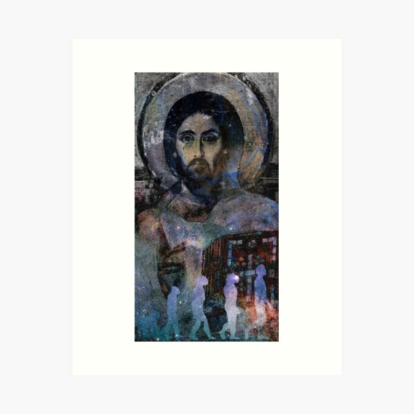 Christ the Evolver Art Print