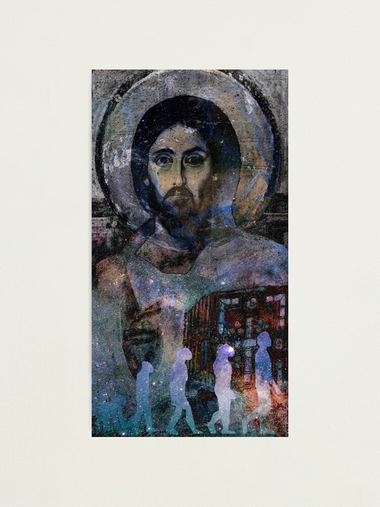 Alternate view of Christ the Evolver Photographic Print
