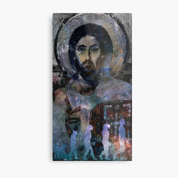 Christ the Evolver Metal Print
