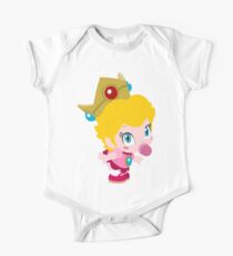 Baby Pfirsich (hell) Baby Body Kurzarm