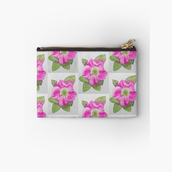 Item preview, Pink wild rose watercolour painting  designed and sold by esvb.