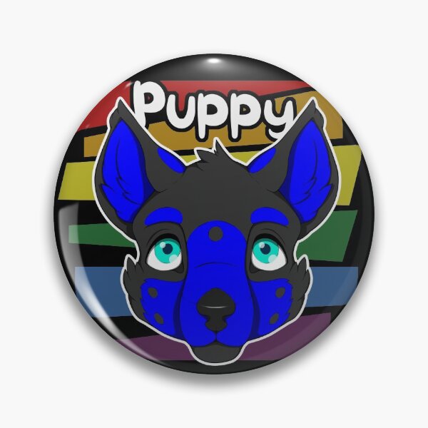 Item preview, Blue Rainbow Puppy designed and sold by LilRoar.