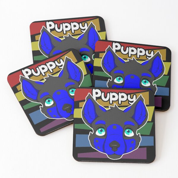 Item preview, Perrito azul del arco iris designed and sold by LilRoar.