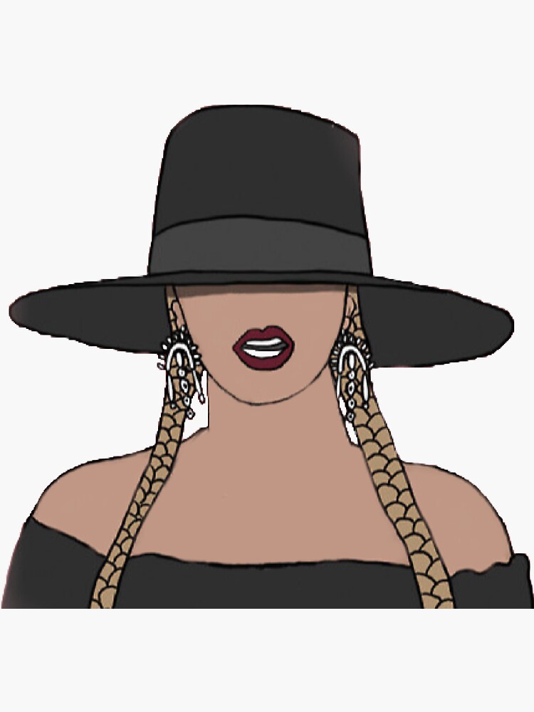 BEYONCE GRAPHIC Sticker for Sale by Lynsey Owen