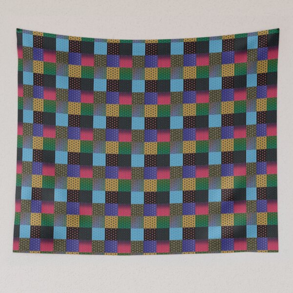 Item preview, Bohemian Vintage Painters Pattern designed and sold by LJWDesigns.