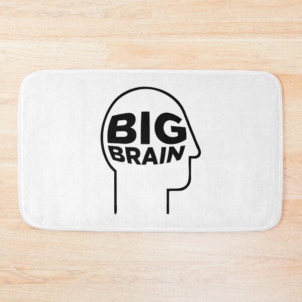 Item preview, Big Brain Meme designed and sold by BeerBro-Designs.