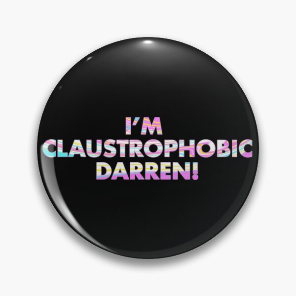 Item preview, I'M CLAUSTROPHOBIC DARREN! In Paint Marble designed and sold by SquareClub.