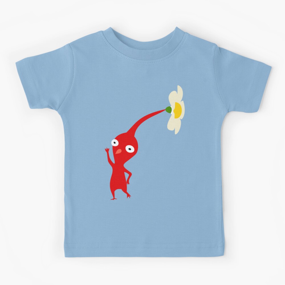 Red Pikmin Kids T-Shirt for Sale by tanzelt