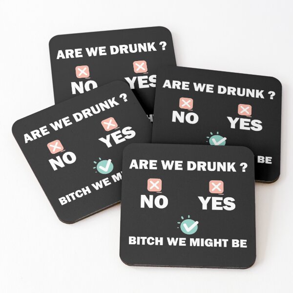 Item preview, Are We Drunk Bitch We Might Be Retro designed and sold by TheMattDesigns.