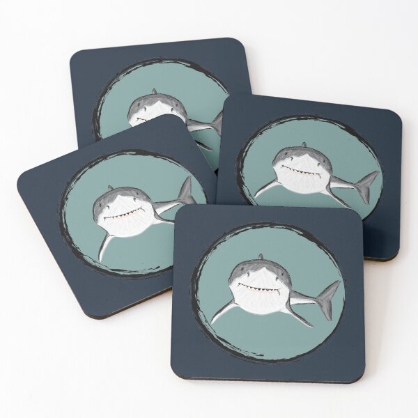 Item preview, Artwork of a Great White Shark IV designed and sold by JD's Shop.