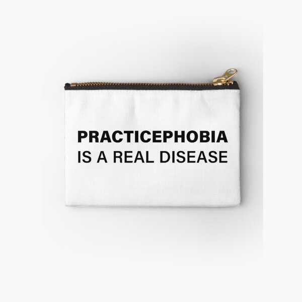 Item preview, Practicephobia is a Real Disease Joke designed and sold by JeanSzB.