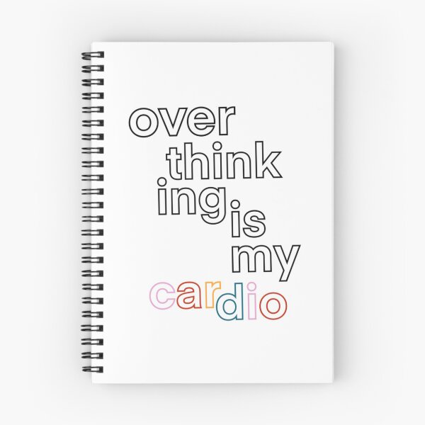 Item preview, Overthinking is my cardio designed and sold by elenagross1118.