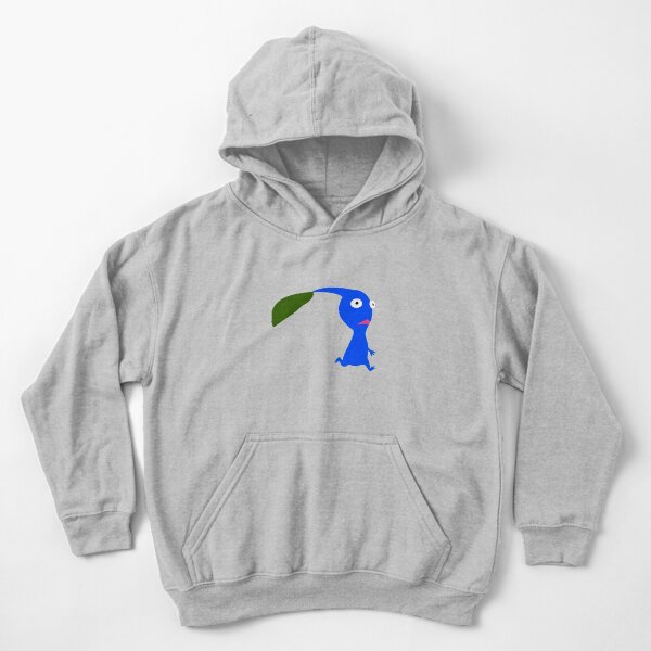 Blue Pikmin Kids Pullover Hoodie