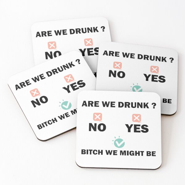 Item preview, Are We Drunk Bitch We Might Be Retro designed and sold by TheMattDesigns.