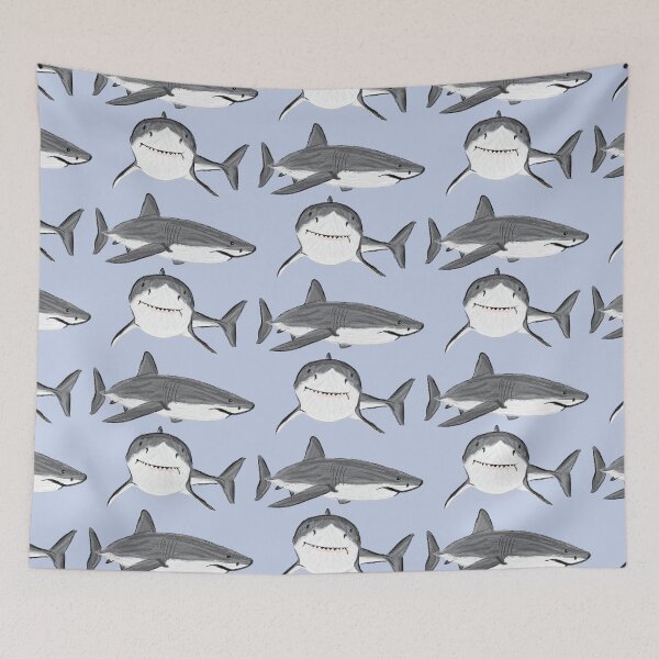 Item preview, Artwork of a Great White Shark V designed and sold by JD's Shop.