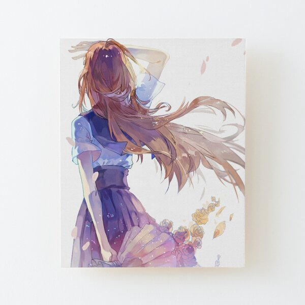 female anime character wall art redbubble redbubble