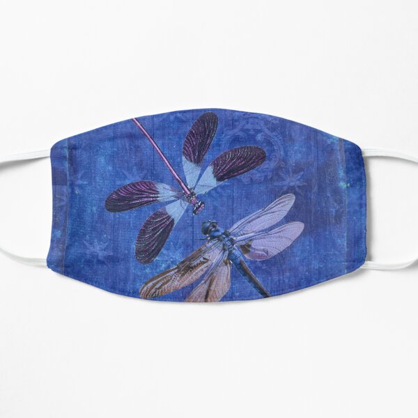 Indigo Dragonflies Mask