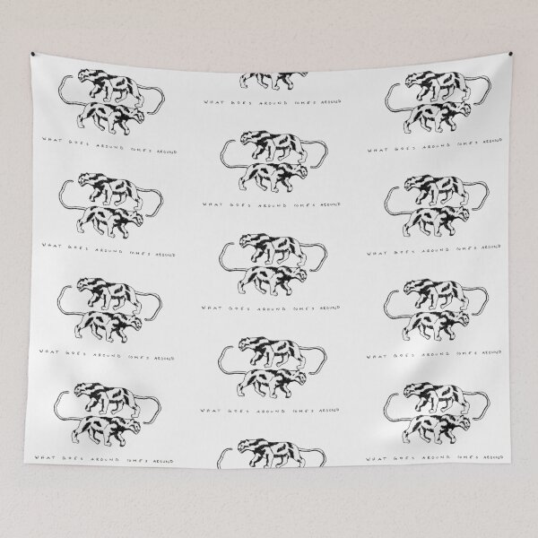 Item preview, what goes around comes around  designed and sold by offthefringeink.