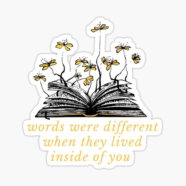 Item preview, Las palabras eran diferentes designed and sold by chrisevanswife.