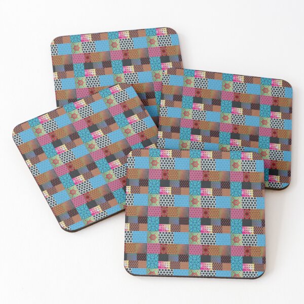 Item preview, Hipster Vintage Multicoloured Geometric  Art Deco Pattern Series designed and sold by LJWDesigns.