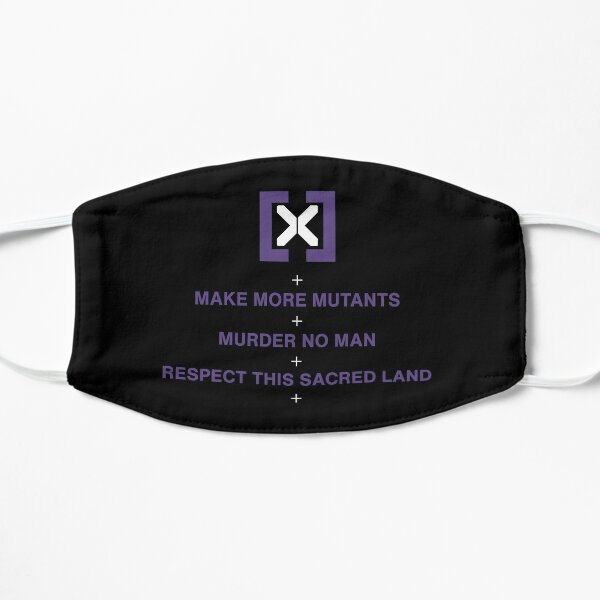 The Sacred Laws of Krakoa (Purple) Flat Mask