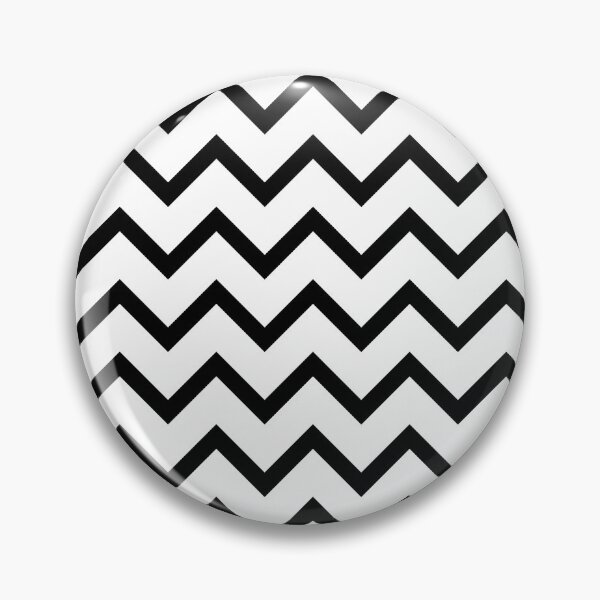 Item preview, Chevron Herringbone Pattern Black and White Zigzag designed and sold by FakeMirror.