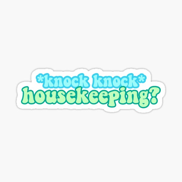 "outerbanks quote JJ housekeeping" Sticker by Delaneylento Redbubble