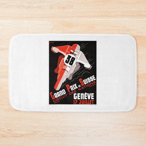 Item preview, 1938 Swiss Grand Prix Motorcycle Race Poster designed and sold by retrographics.