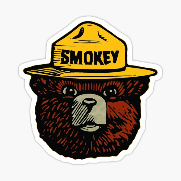 only you can prevent wild fires Sticker