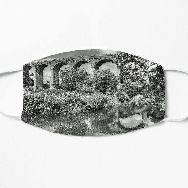 Avon Viaduct Reflections B&W Flat Mask