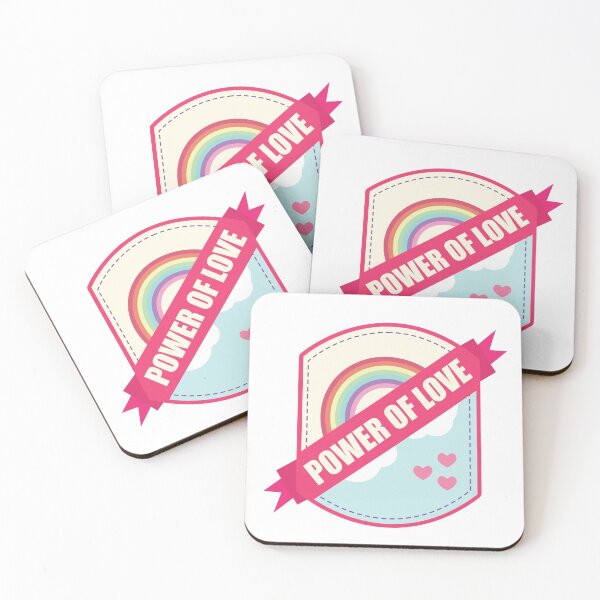 Item preview, Power of Love Badge designed and sold by mindspeaks.